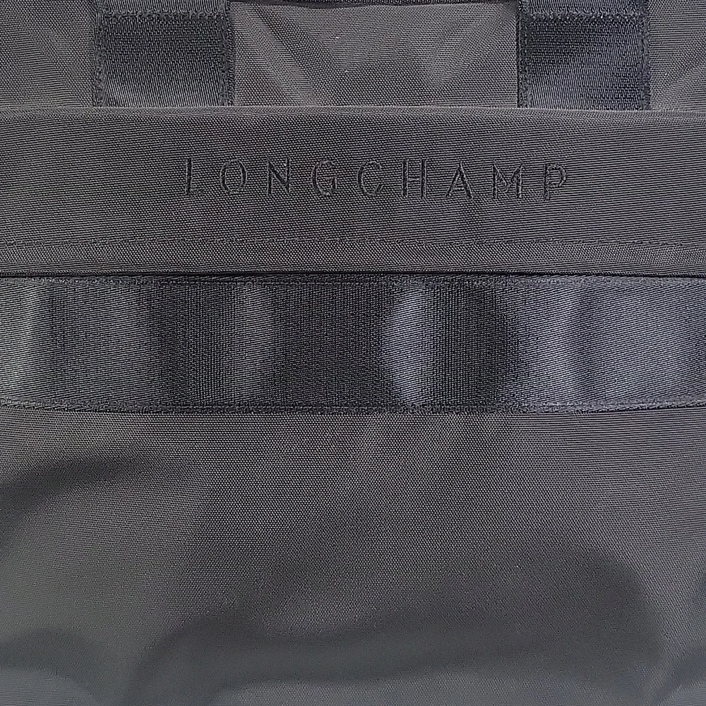 Longhchamp Black Nylon Briefcase Laptop Bag